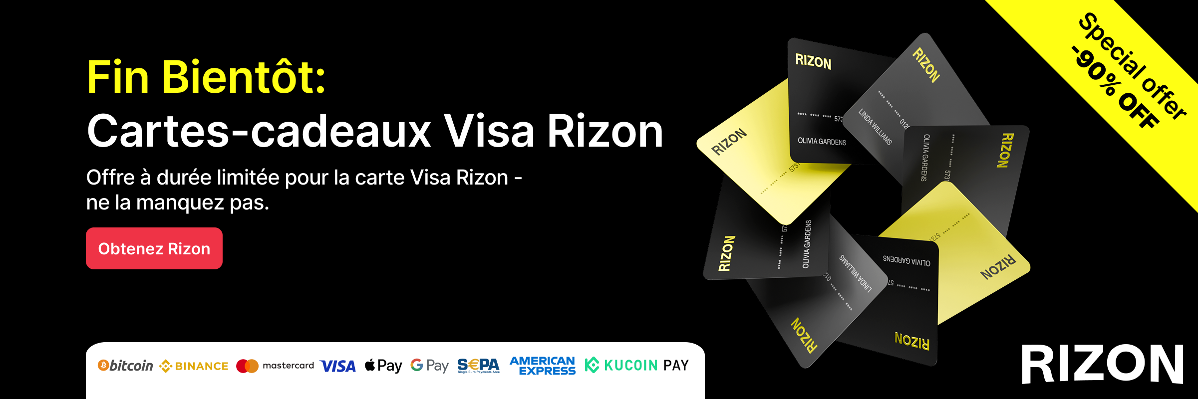 Achetez des cartes-cadeaux en ligne